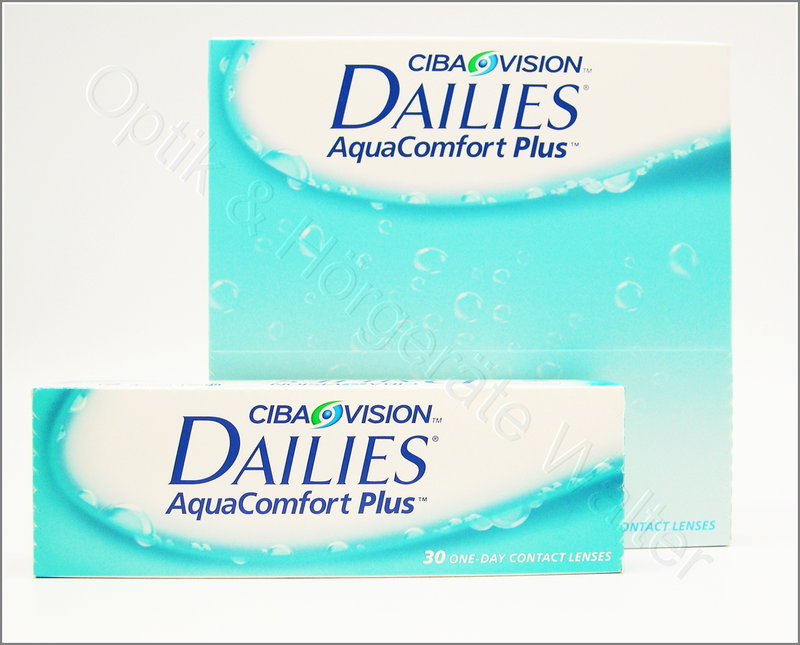 Dailies Aqua Comfort Plus Tageslinse (30er oder 90er Box)
